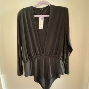 LONG SLEEVE PLUS SIZE BODYSUIT